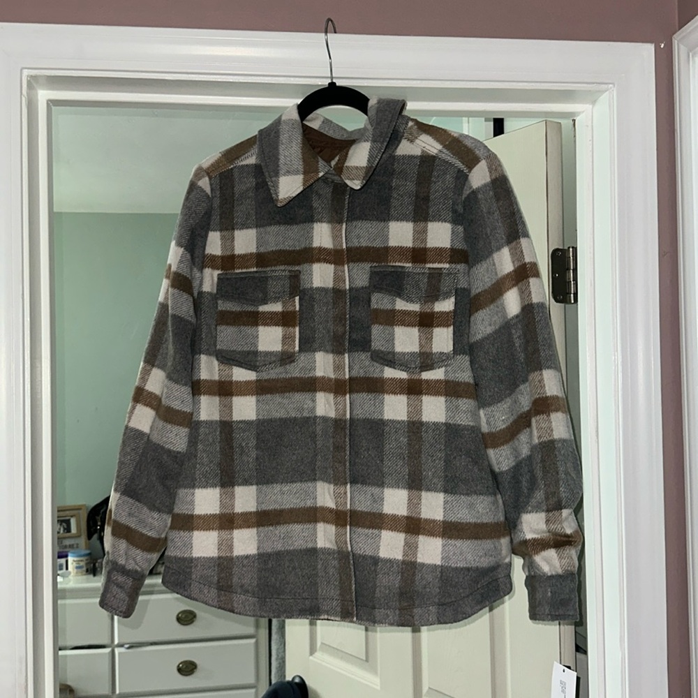 Maralyn & Me reversible flannel